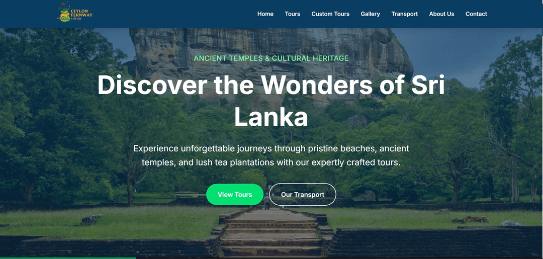 Ceylon Fernway Tours thumnail